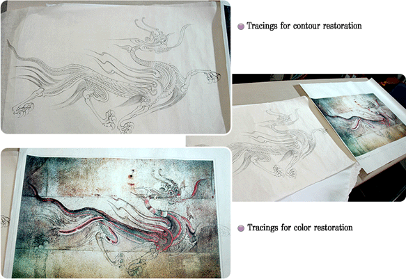 Restoration of the tracings