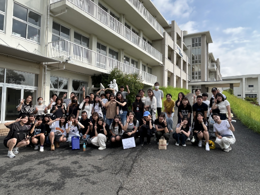 한일 역사 교류 학생 단체사진